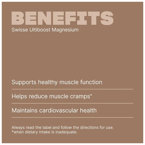 Swisse Ultiboost Magnesium 120 Tablets