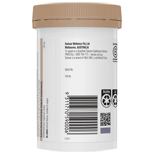 Swisse Ultiboost Magnesium 120 Tablets
