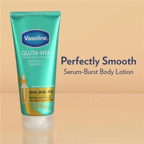 Vaseline Gluta-Hya Serum Boost Lotion Smoothing Perfector 200ml