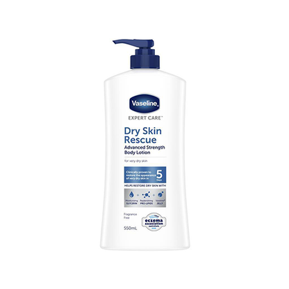Vaseline Dry Skin Rescue Body Lotion For Very Dry Skin 550ml