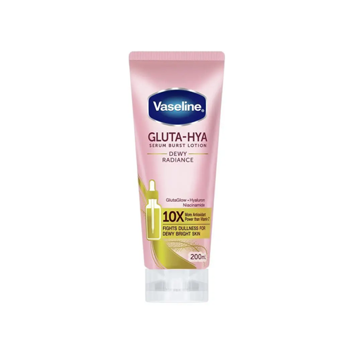 Vaseline Gluta Hya Dewy Radiance Serum Burst Lotion 200ml