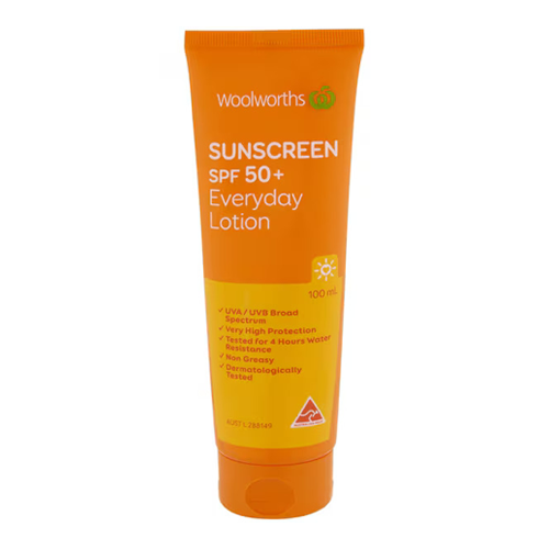Woolworths Sunscreen SPF 50+ Everyday Lotion 100ml