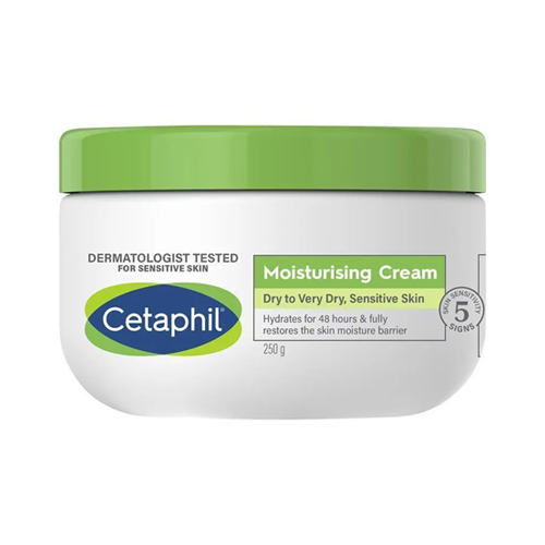 Cetaphil Moisturising Cream Dry To Very Dry, Sensitive Skin 250g
